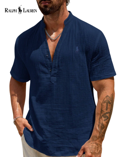 R&L - Sommer Leinenhemd – Premium Herrenstil