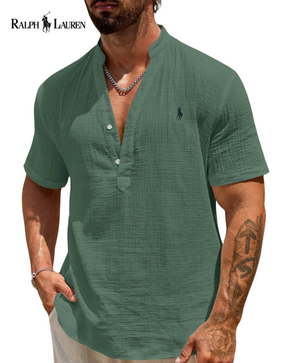 R&L - Sommer Leinenhemd – Premium Herrenstil