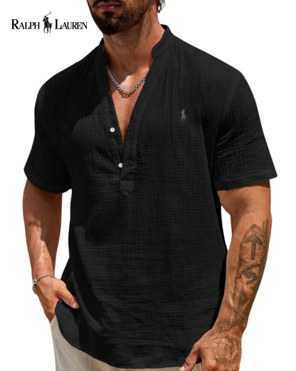 R&L - Sommer Leinenhemd – Premium Herrenstil