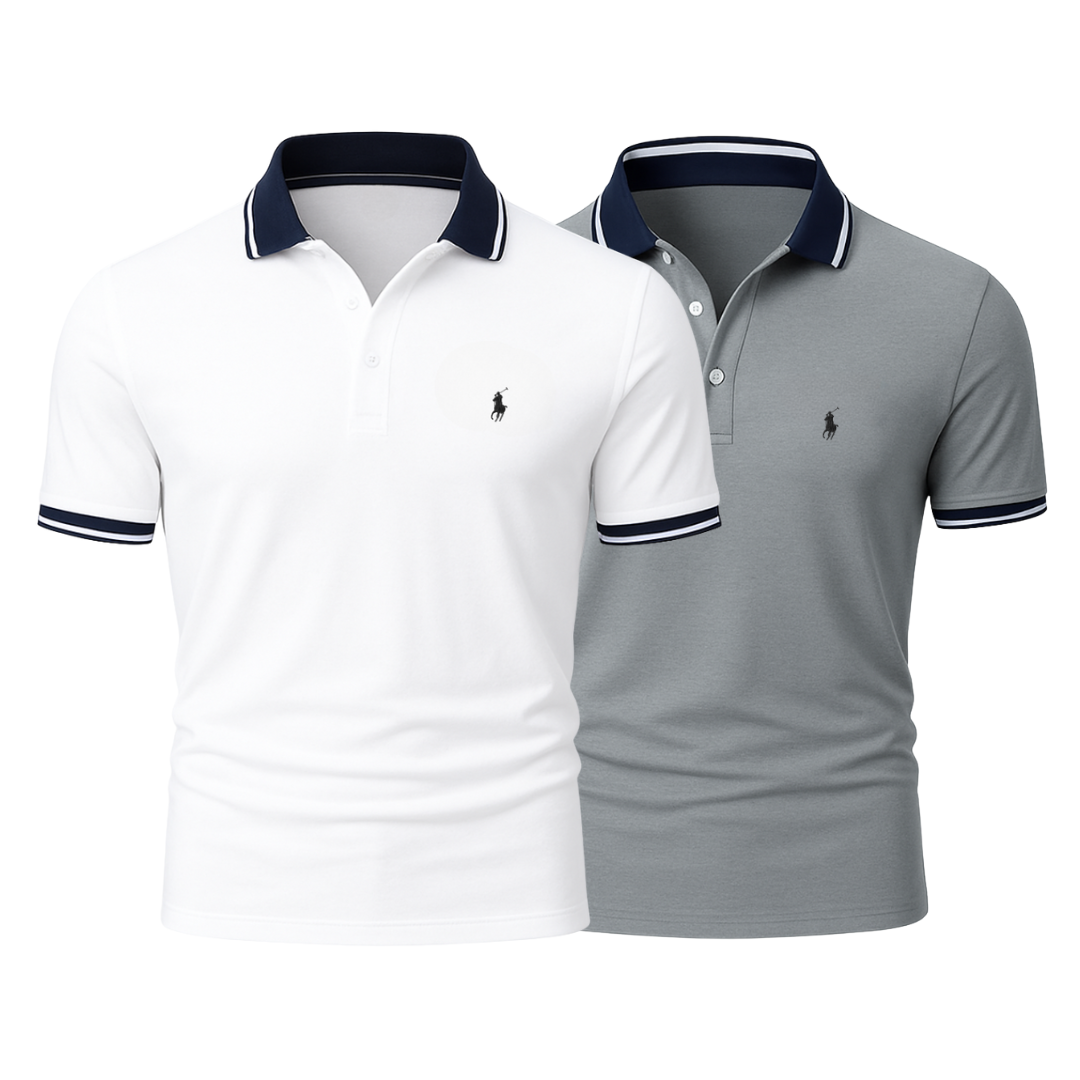 [KAUFEN SIE 1, BEKOMMEN SIE 2] Premiere Poloshirt-Set – Professional Line von R&L (2er-Pack)
