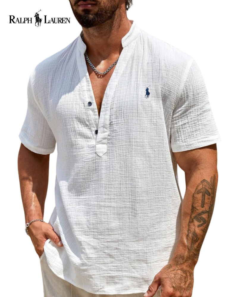 R&L - Sommer Leinenhemd – Premium Herrenstil