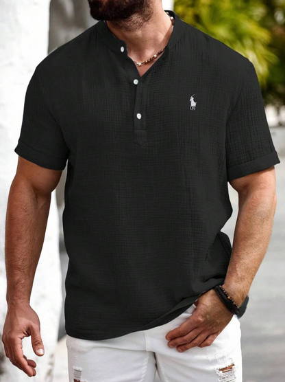 R&L - Sommerhemd aus Premium-Leinen