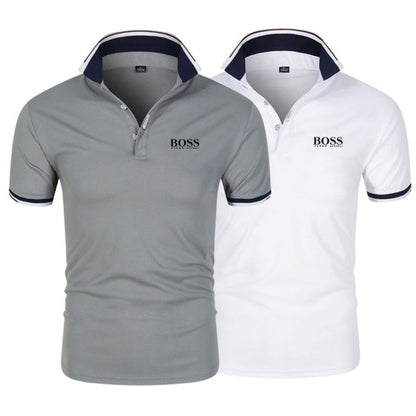 [KAUFEN SIE 1, BEKOMMEN SIE 2] 2er-Set Essential HB Poloshirts
