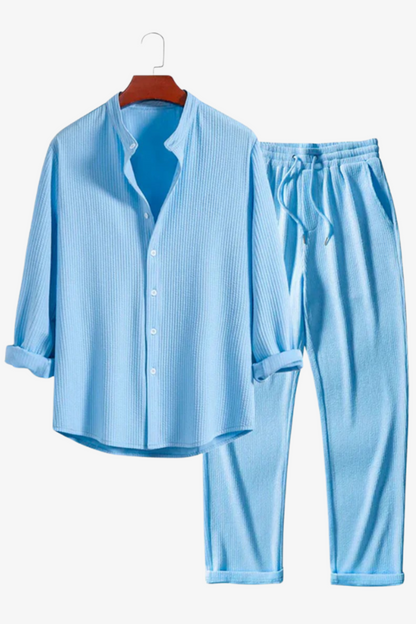 Zweiteiliges Herren-Set – Premium Schwarz