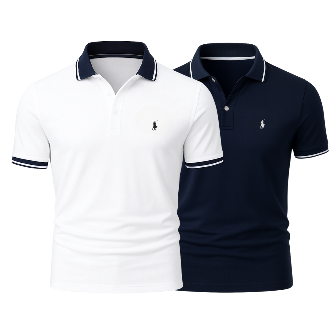 [KAUFEN SIE 1, BEKOMMEN SIE 2] Premiere Poloshirt-Set – Professional Line von R&L (2er-Pack)
