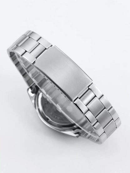 ChronoSteel – Herren-Quarzuhr aus Edelstahl mit Datumsanzeige