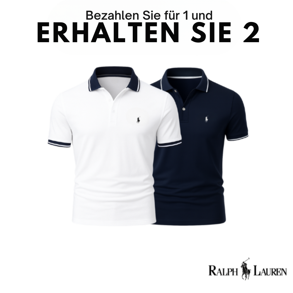 [KAUFEN SIE 1, BEKOMMEN SIE 2] Premiere Poloshirt-Set – Professional Line von R&L (2er-Pack)