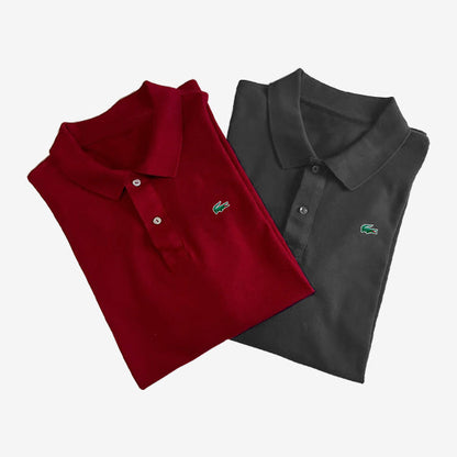 [KAUFEN SIE 1, BEKOMMEN SIE 2] 2er-Set Essential LC Poloshirts