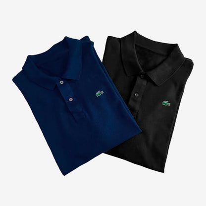 [KAUFEN SIE 1, BEKOMMEN SIE 2] 2er-Set Essential LC Poloshirts