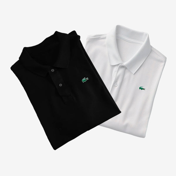 [KAUFEN SIE 1, BEKOMMEN SIE 2] 2er-Set Essential LC Poloshirts